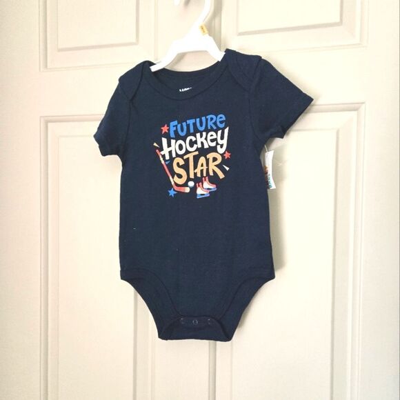 3/$10 NWT Monkey Bars short sleeve onesie size 18 m - Picture 1 of 4